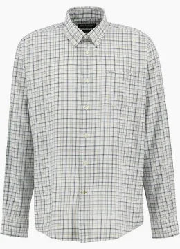 Barbour -Ashton Regular Tattersal Shirt - Mallard Green