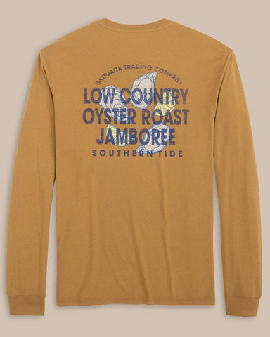 Southern Tide- Lowcountry Long Sleeve- Hazelnut Khaki