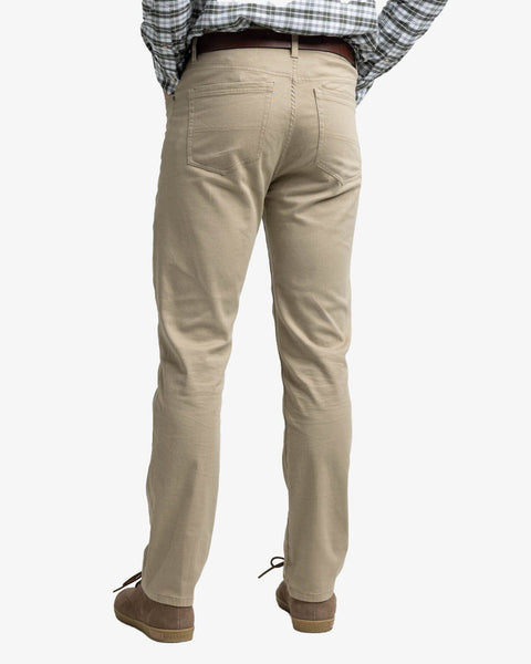 Southern Tide - Sullivan 5 Pocket Pant - Sandstone Khaki