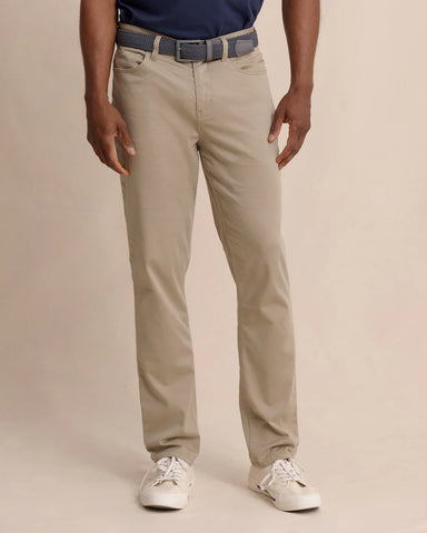 Southern Tide - Sullivan 5 Pocket Pant - Sandstone Khaki