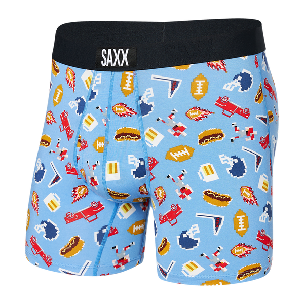 Copy of SAXX - Ultra Soft BB Fly - Football Gamer - Blue