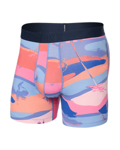 Saxx - Cooling Cotton Boxer Briefs - Bright Palmski