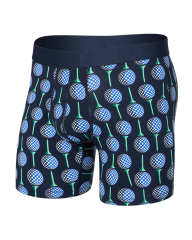 Saxx- Drop Temp Cooling Boxers - Have A Ball - Maritime