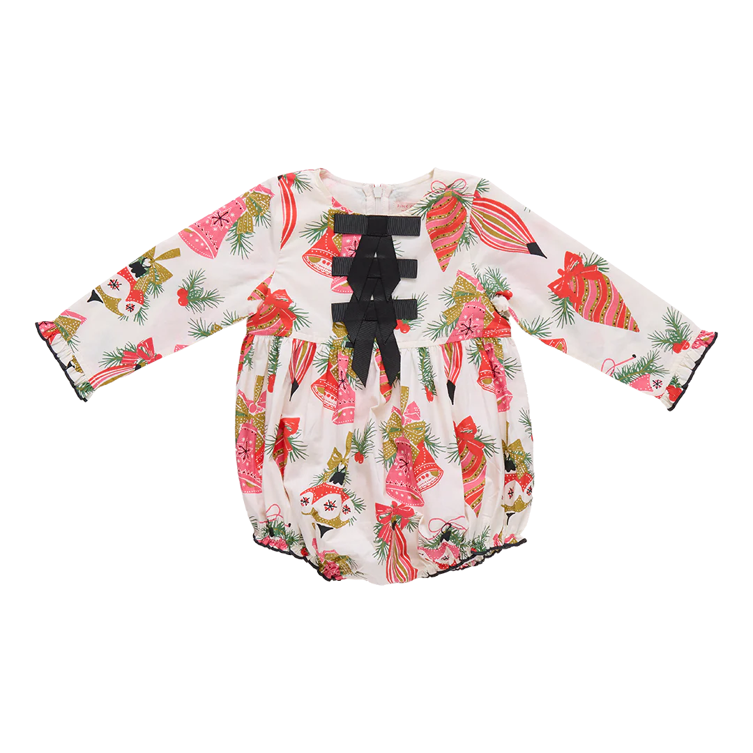 Pink Chicken - Baby Girls Hermione Bubble - Holly Bells