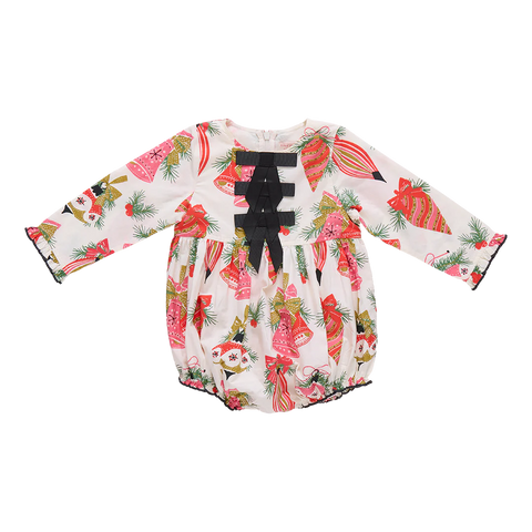 Pink Chicken - Baby Girls Hermione Bubble - Holly Bells