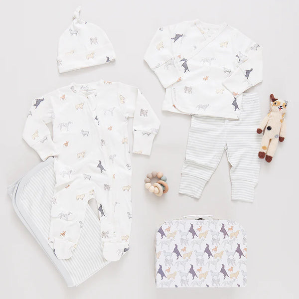 Pink Chicken - Nesting Box Baby Take Home Set