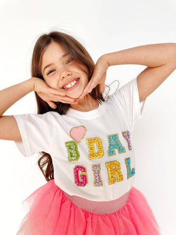 Lola & the Boys- B-Day Girl Gem T-Shirt