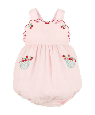 Sophie & Lucas - Summer Berries Sunsuit - Pink