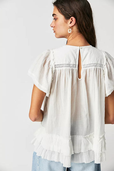 Free People - Harrison Top White