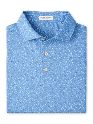 Peter Millar - Champagne And Caviar Performance Jersey Polo - Evening Tide
