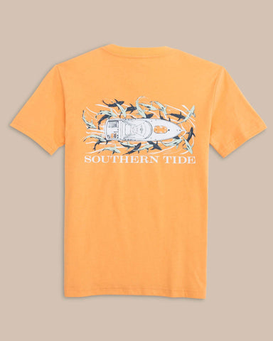 Southern Tide - Youth Short Sleeve Yachts of Sharks Tee