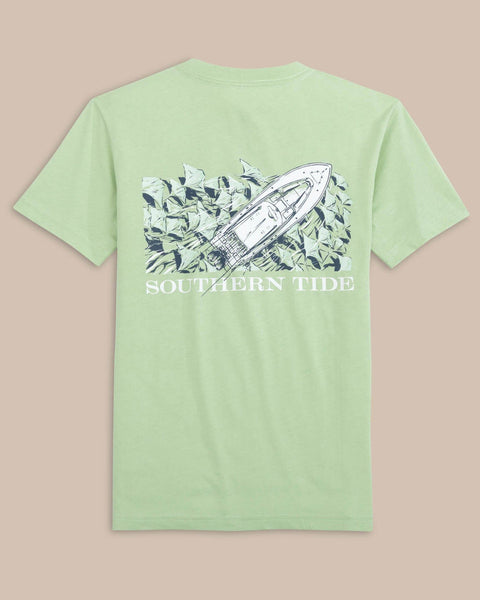 Southern Tide - Youth Short Sleeve Yachts of Stingrays Tee