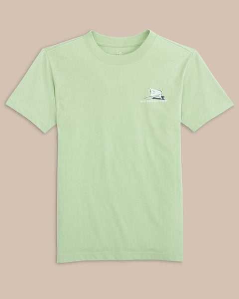 Southern Tide - Youth Short Sleeve Yachts of Stingrays Tee
