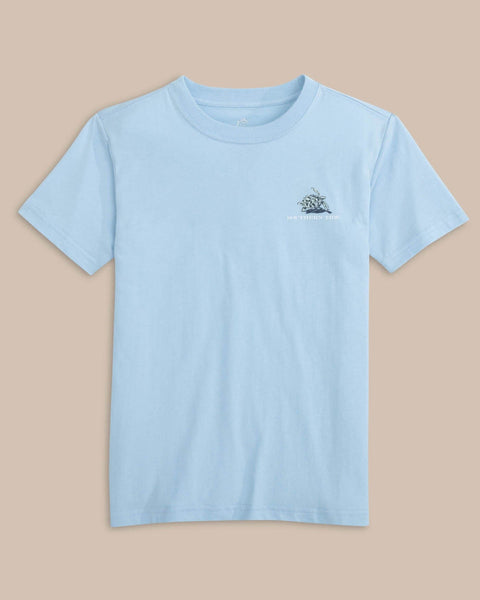 Southern Tide - Youth Short Sleeve Yachts of Turtles Tee