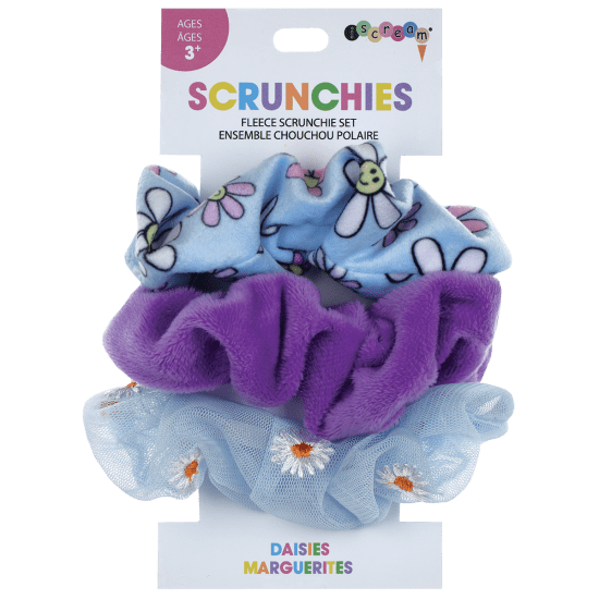 I Scream - Daisies Scrunchie Set