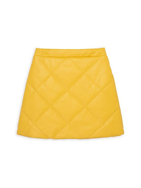 Habitual - Quilted Skirt Mustard