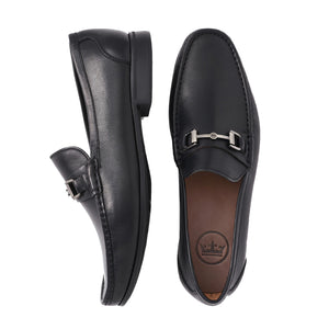 Peter Millar - Mens Leather Bit Loafer Black