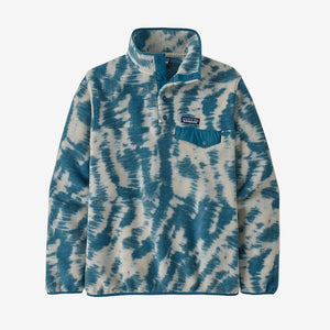 Patagonia - W's LW Synchilla Snap-T Pullover Mighty Mycelium: Wavy Blue