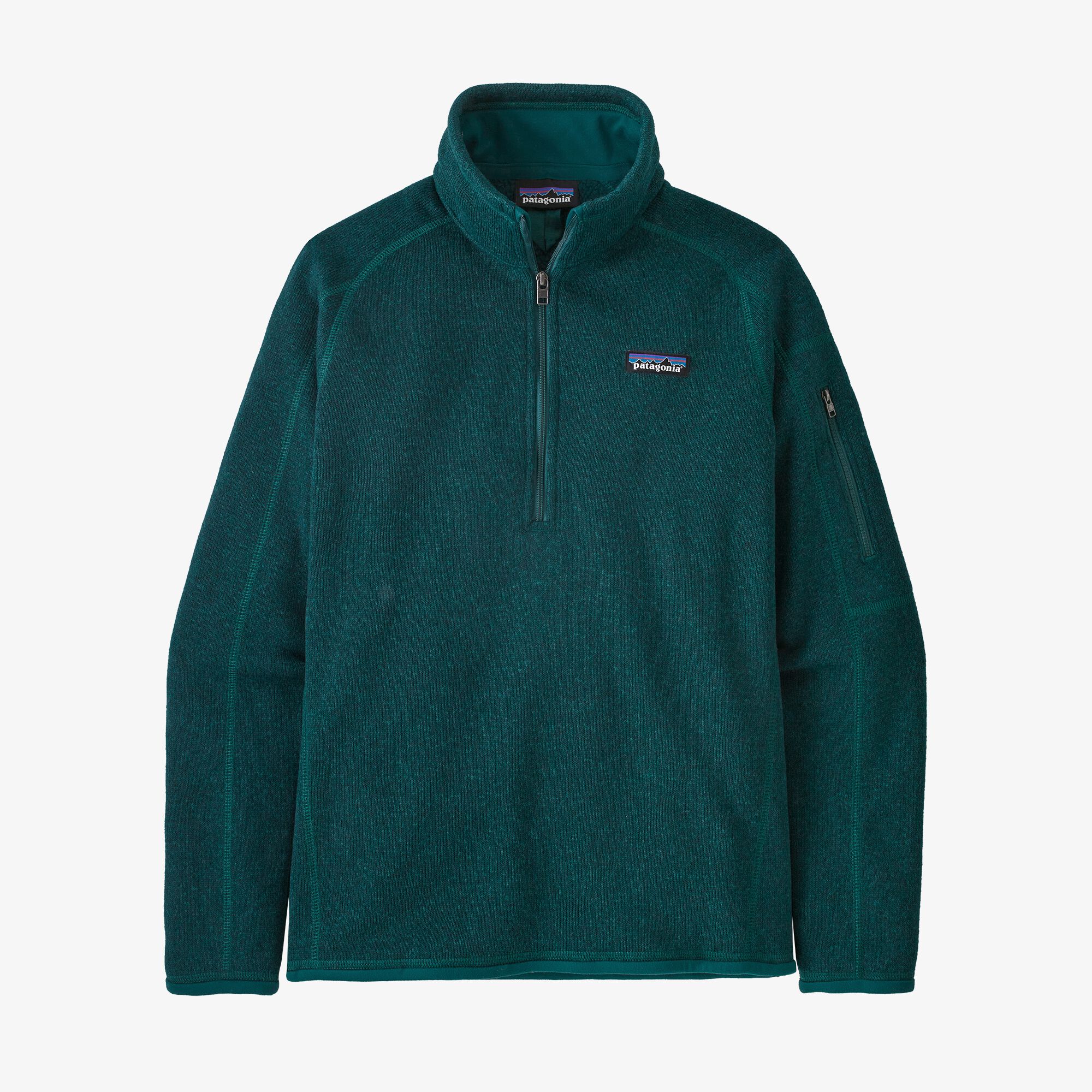 Patagonia - W's Better Sweater 1/4 Zip Dark Borealis Green