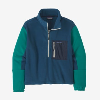 Patagonia - W's Microdini 1/2 Zip Pullover Tidepool Blue