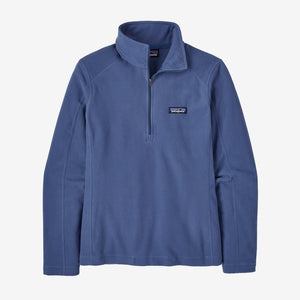 Patagonia - W's Micro D 1/4 Zip Current Blue