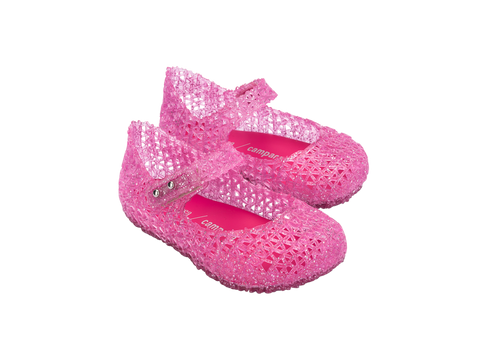 Mini Melissa - Mini Campana Papel BB Glitter Pink