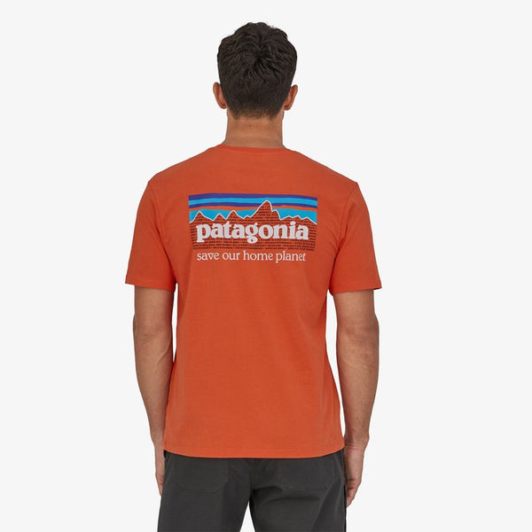 Patagonia - M's P-6 Mission Regenerative Organic T-Shirt Metric Orange