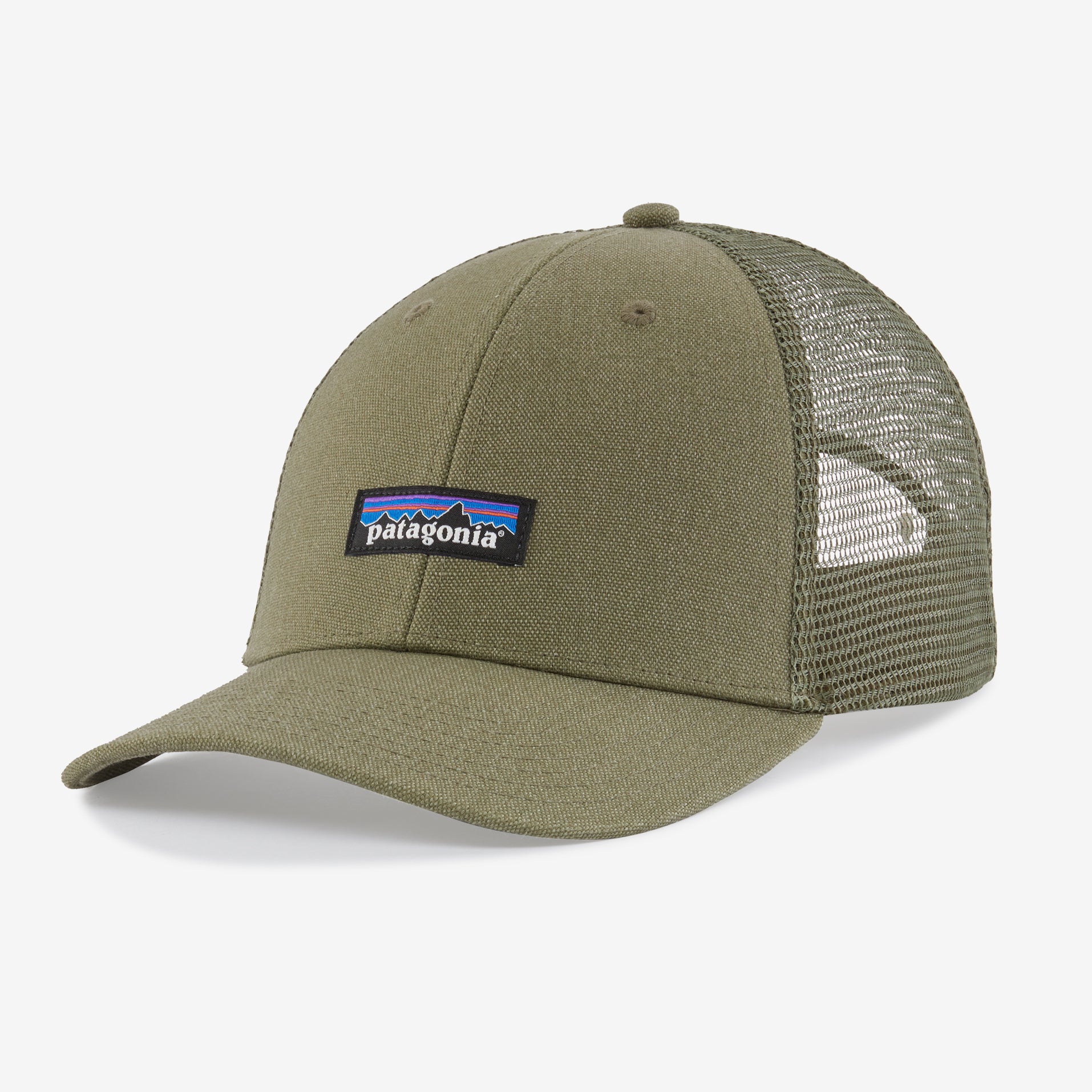Patagonia - P-6 Label LoPro UnTrucker Hat Fatigue Green