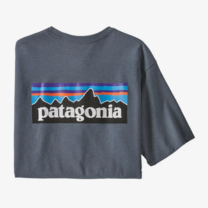 Patagonia - Men's P-6 Logo Respinsibili- Tee - Plume Grey
