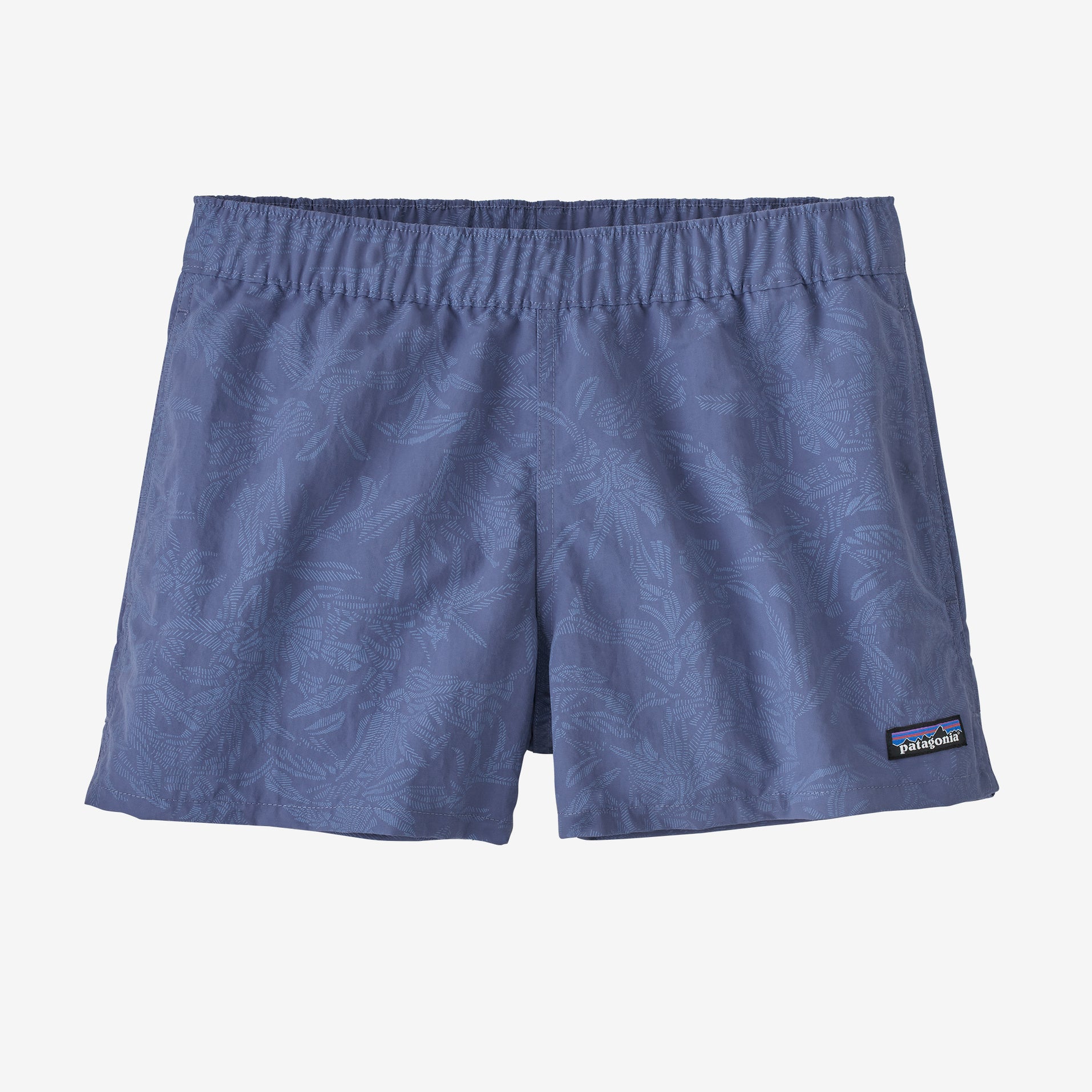 Patagonia - W's Barely Baggies Shorts 2 1/2 inch Monkey Flower: Current Blue