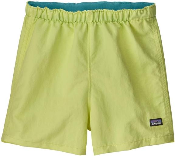 Patagonia Toddler Baby Baggies Shorts Jellyfish Yellow