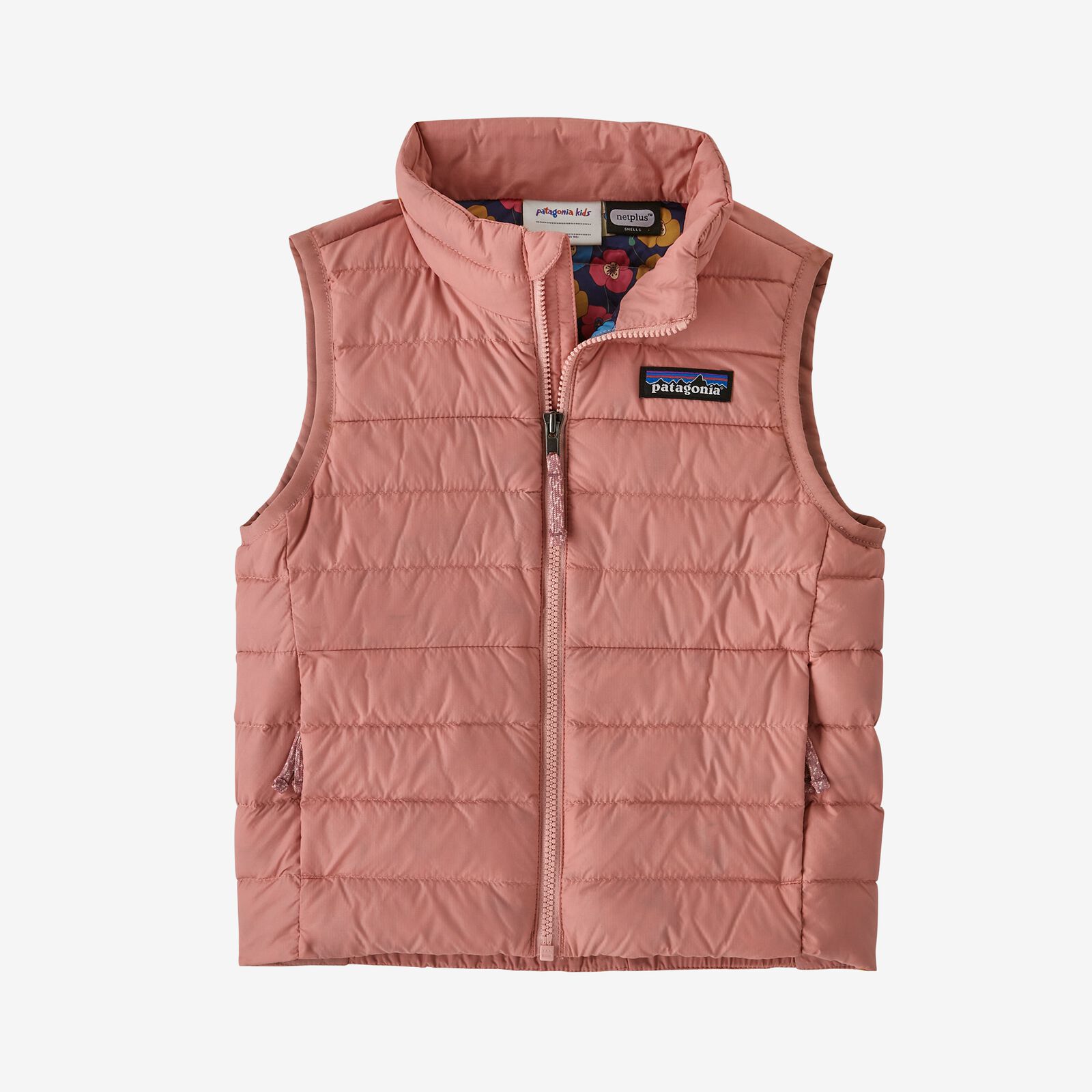 Patagonia - Baby Girl Down Sweater Vest Sunfade Pink