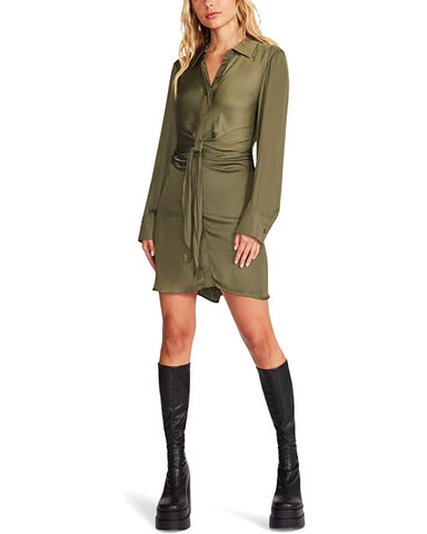 BB Dakota - W's Tie Curious Dress Olive Night