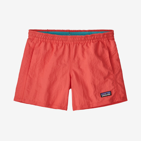 Patagonia - Girls Baggies Shorts 4 Inch Unlined Coral