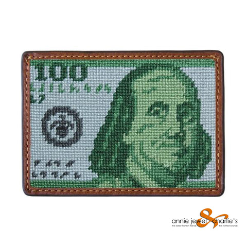 Smathers & Branson - Benjamin Needlepoint Card Wallet