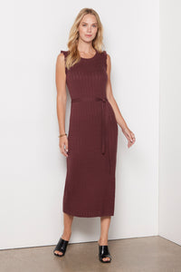 Paige - Gardenia Dress - Chocolate Wine