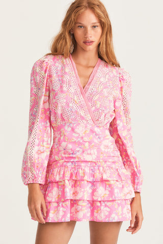 Love Shack Fancy - Kari Dress - Pink Party Bash