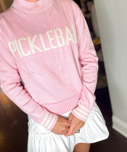 The Bubble - Sweater Pickleball - Light Pink