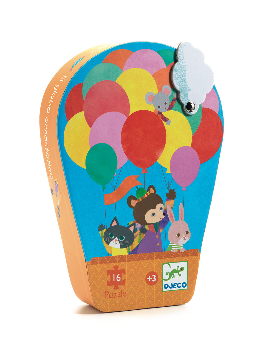 Djeco - The Hot Air Balloon - 16 piece Puzzle