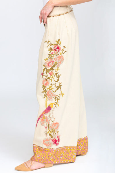 Aratta - Time To Shine Cream Denim Pants