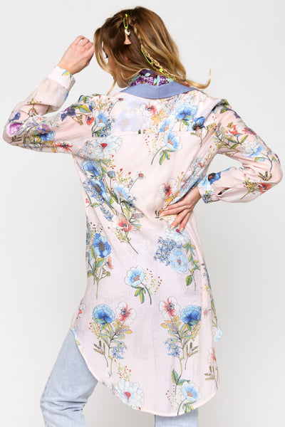 Aratta - Pretty Girl Shirt Dress Pale Pink