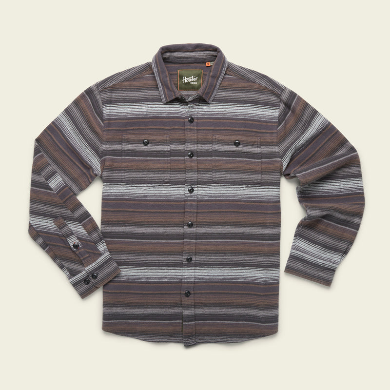 Howler Bros - Rodanthe Flannel Skyline Stripe: Sangria – Annie Jewel ...