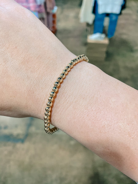 Malibu Sugar - Gold Plated Beaded Bracelets