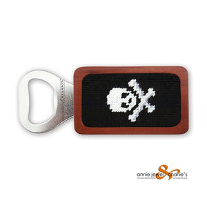 Smathers & Branson - Jolly Roger (Black) Needlepoint Bottle Opener