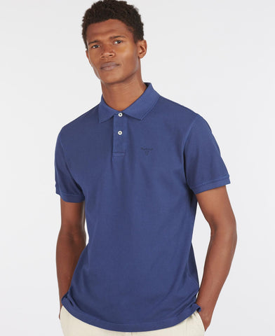 Barbour - M's Washed Sports Polo Navy