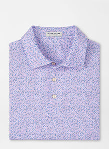 Peter Millar - M's Sterling Performance Jersey Polo Shaved Ice