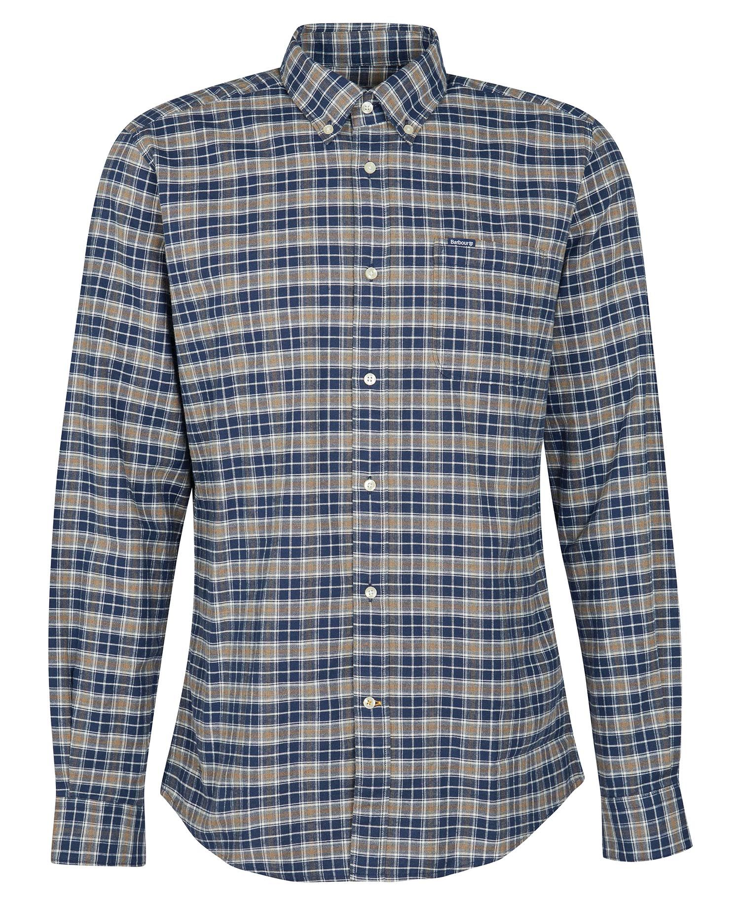 Barbour - Benwell Tailored Fit Shirt - Navy