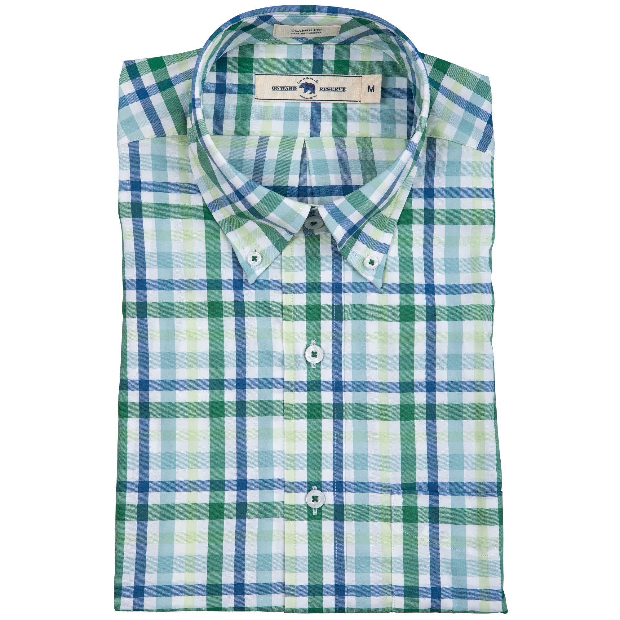Onward Reserve - M's Classic Fit Performance Button Down Shirt Meade