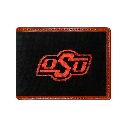 Smathers & Branson Louisiana State University Needlepoint Credit Card Wallet  – Country Club Prep