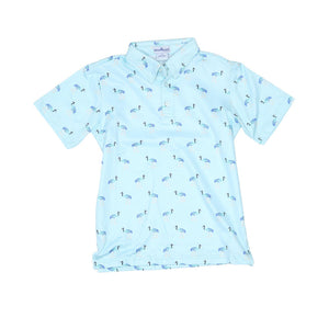 Blue Quail - Crane S/S Performance Polo